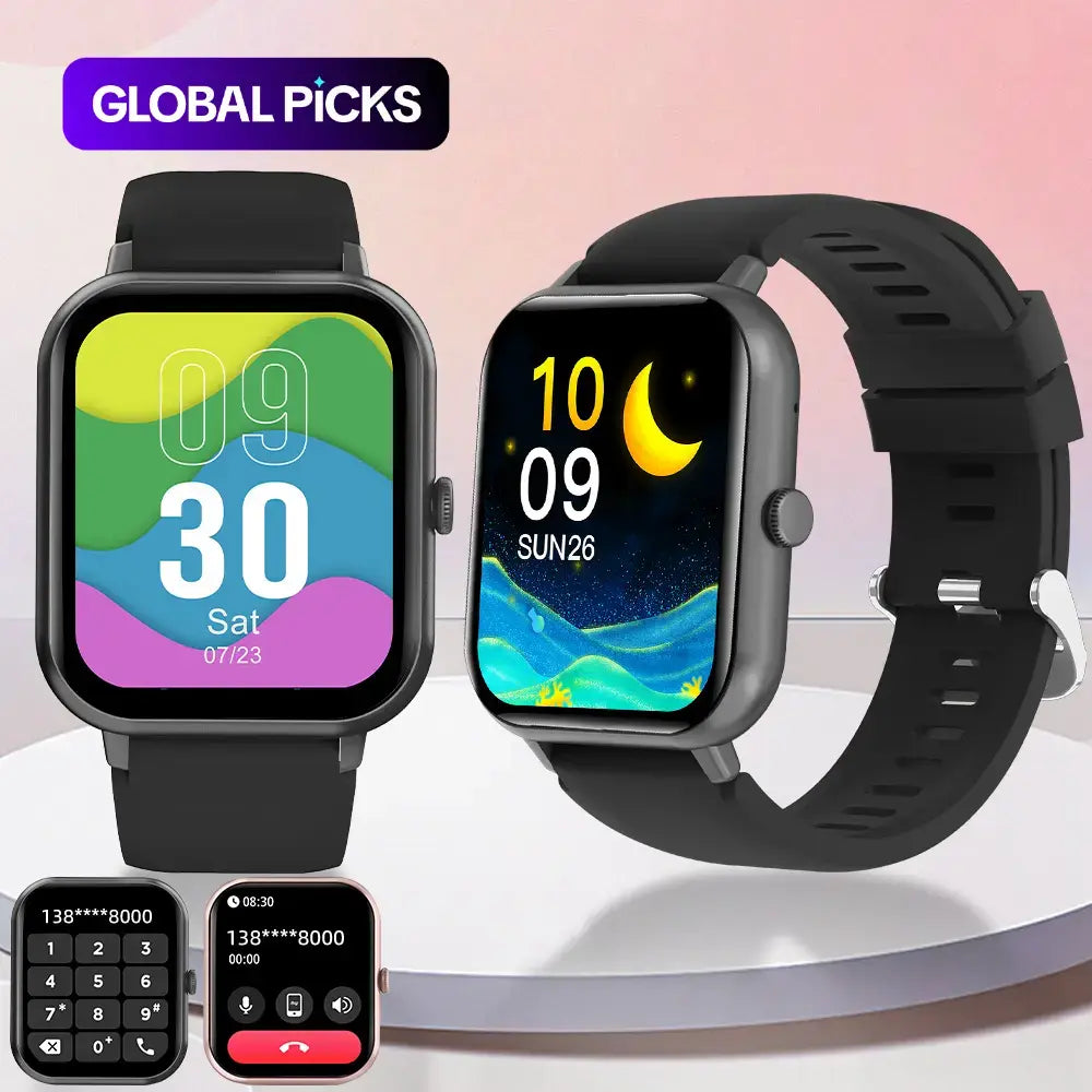 1.83" Touchscreen Smart Watch, Wireless Smart Watch, Calling Smart Watch, Digital Fitness Watches with Call Function & 100+ Sports Modes, Fitness Watch, Waterproof Smartwatch